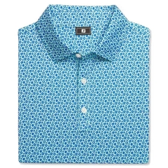 ÁO FOOTJOY Allover Floral Lisle BLUE/AQUA