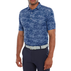 ÁO FOOTJOY DS CLOUD CAMO LSL TWILIGHT
