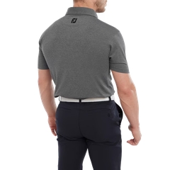 ÁO FOOTJOY Heather Lisle Self Collar Black