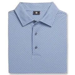 ÁO FOOTJOY Tonal Dot Print Lisle Lt.Blue