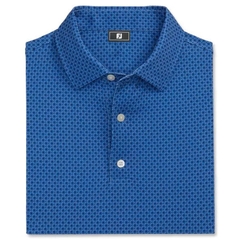 ÁO FOOTJOY Tonal Dot Print Lisle Royal
