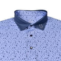ÁO GOLF HANDEE 6 MÀU CỔ NAVY