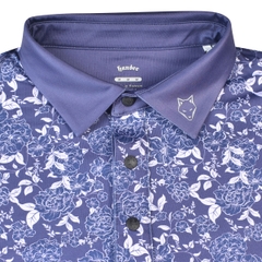 ÁO GOLF HANDEE BÔNG XANH NAVY