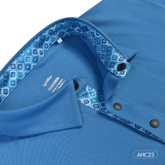 ÁO GOLF HANDEE CÁ SẤU XANH ĐẬM
