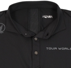 Áo Golf Polo Nam Honma màu đen