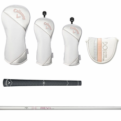 Bộ Gậy Golf Fullset Nữ Callaway Reva Hồng 2024 (9 gậy)