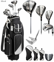 Bộ Gậy Golf Fullset Nữ Callaway Reva Đen 2024 (9 gậy)