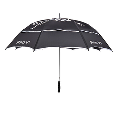 DÙ TITLEIST TOUR DOUBLE CANOPY UMBRELLA BLACK/WHITE