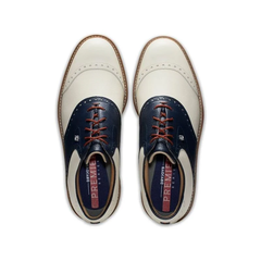 GIÀY FOOTJOY DRYJOYS PREMIERE CREAM/NAVY/RED
