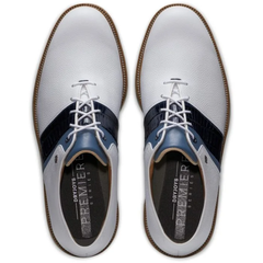 GIÀY FOOTJOY DRYJOYS PREMIERE WHITE/NAVY/BLUE FOG