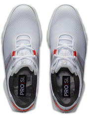 GIÀY FOOTJOY PRO SL SPORT WHITE/LIGHT GREY/ORANGE