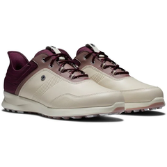 GIÀY FOOTJOY STRATOS VANILLA/MERLOT/MERLOT