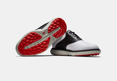 GIÀY FOOTJOY TRADITIONS SPIKELESS WHITE/BLACK