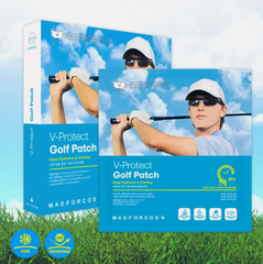 Mặt nạ chống nắng Madforcos V-Protect Golf Patch Xanh