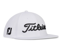 NÓN TOUR ELITE FLAT BILL WHITE/BLACK