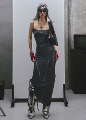 RAW Body Printed Straps Maxi Dress