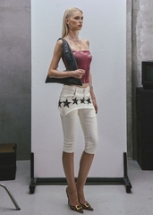 RAW Stars Printed Capri Jeans