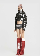 MAP High Neck Cropped Jacket