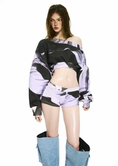 BONG Printed Super Short Pants