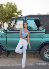 Pastel Cropped Tanktop