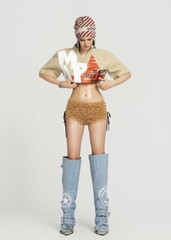 MAP Faux Cropped Top