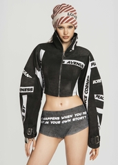 MAP High Neck Cropped Jacket