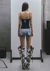 RAW Text Printed Camisole Top