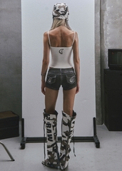 RAW Text Printed Camisole Top