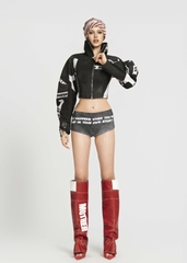 MAP High Neck Cropped Jacket