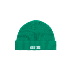 Chu's Club Ribbed Knit Hat