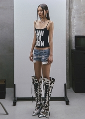 RAW Text Printed Camisole Top