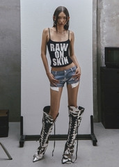 RAW Text Printed Camisole Top