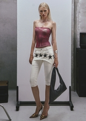 RAW Stars Printed Capri Jeans