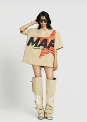 MAP Faux Oversized Top