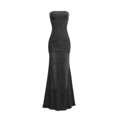 BLUM - Tube Fisht Tail Denim Dress