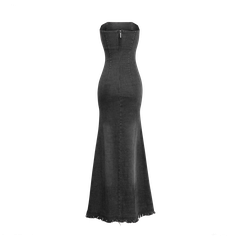 BLUM - Tube Fisht Tail Denim Dress