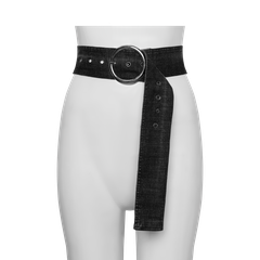 BLUM - Circle Buckle Denim Belt