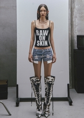 RAW Text Printed Camisole Top