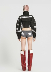 MAP High Neck Cropped Jacket