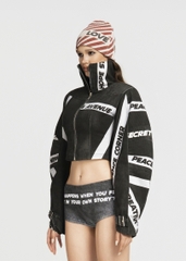 MAP High Neck Cropped Jacket