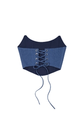 Denim Corset Top