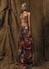Mother 3D Handmade Brown Corset