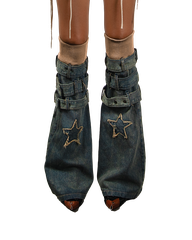 POP Stars Denim Boot Covers