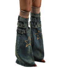 POP Stars Denim Boot Covers