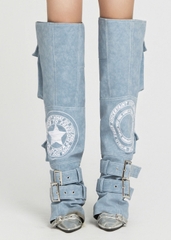 MAP Faux Embroidered Cover Boots