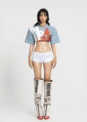 MAP Faux Cropped Top