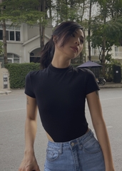 Short Sleeve High-Cut BodySuit