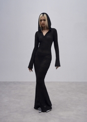 CAMO - Knitted Mesh Maxi Dress