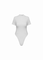 Short Sleeve High-Cut BodySuit