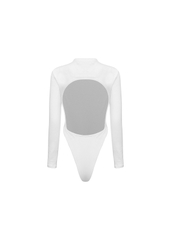Backless High-Cut Bodysuit